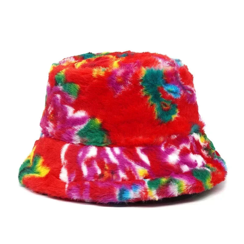 Winter Fur Bucket Hat