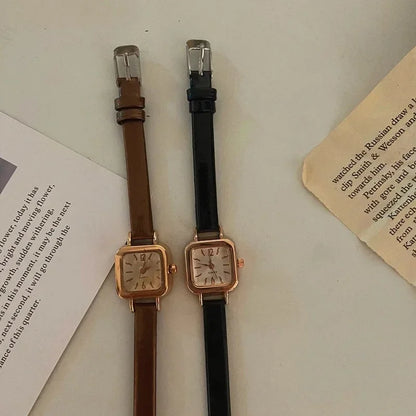 Classic Square Dial Watch